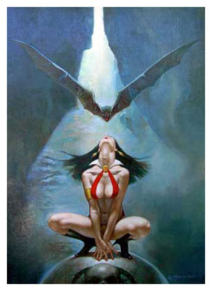 Vampirella by Manuel Sanjulian