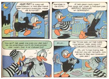 Donald Duck, by Tino Santanach