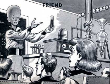 comic art by Kurt Schaffenberger