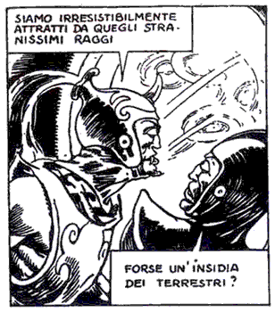 Saturno contro la Terra, by Giovanni Scolari