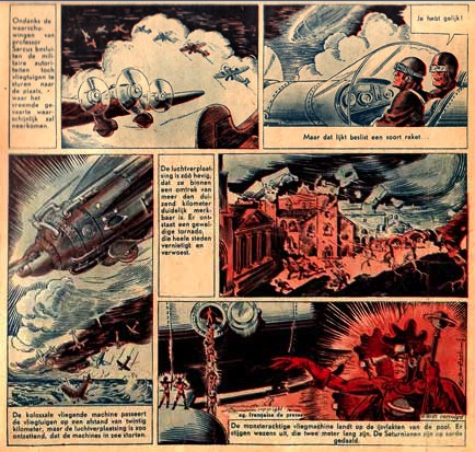 blitz comic art by Giovanni Scolari