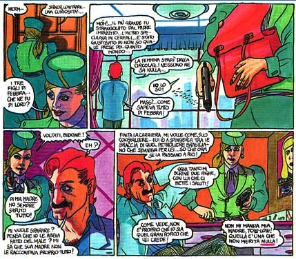 Towloose Lowtrack, from Frigidaire magazine (1984), by Filippo Scozzari