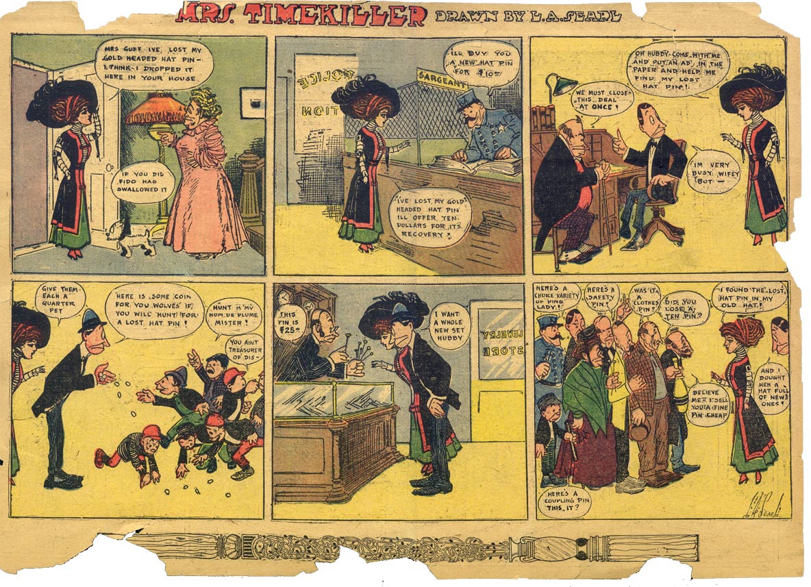 Mrs Timekiller, by L.A. Searl 1909