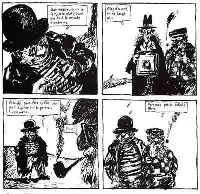 from Le Cheval sans Tete, by Joann Sfar (1994)