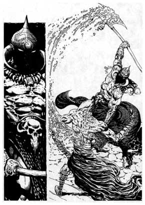 Death Dealer, by Liam Sharp 