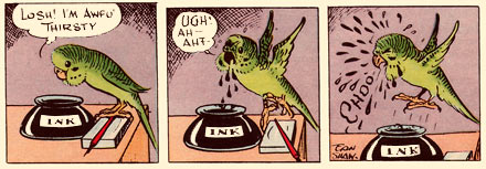 Billy the Budgie, by Ern Shaw