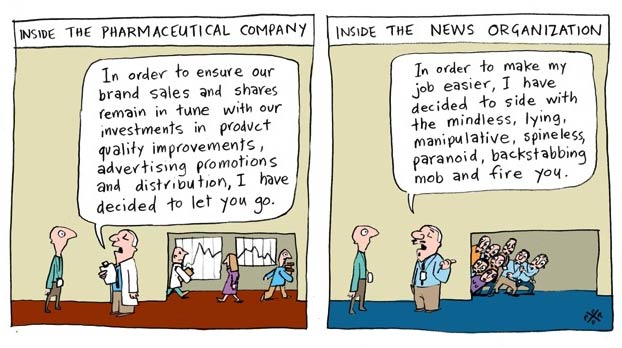 Cartoon by Peter Sheehan