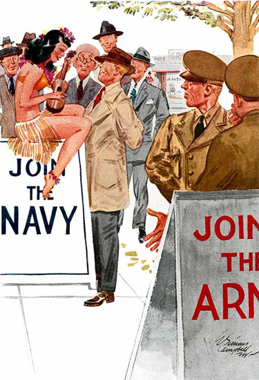 Esquire cartoon by E. Simms Campbell