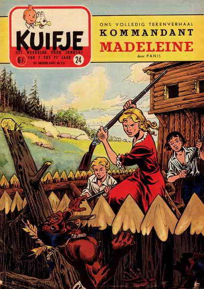 Kuifje cover by Armand Panis