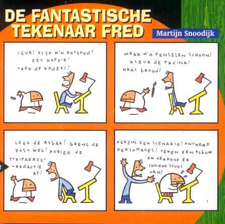 comic from Striparazzi, by Tijn Snoodijk (1999)