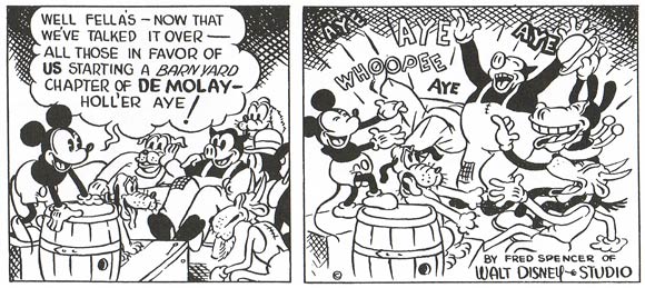 Mickey Mouse by Fred Spencer