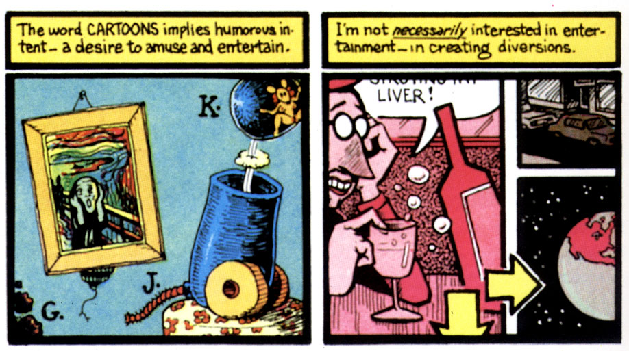 comic art by Art Spiegelman