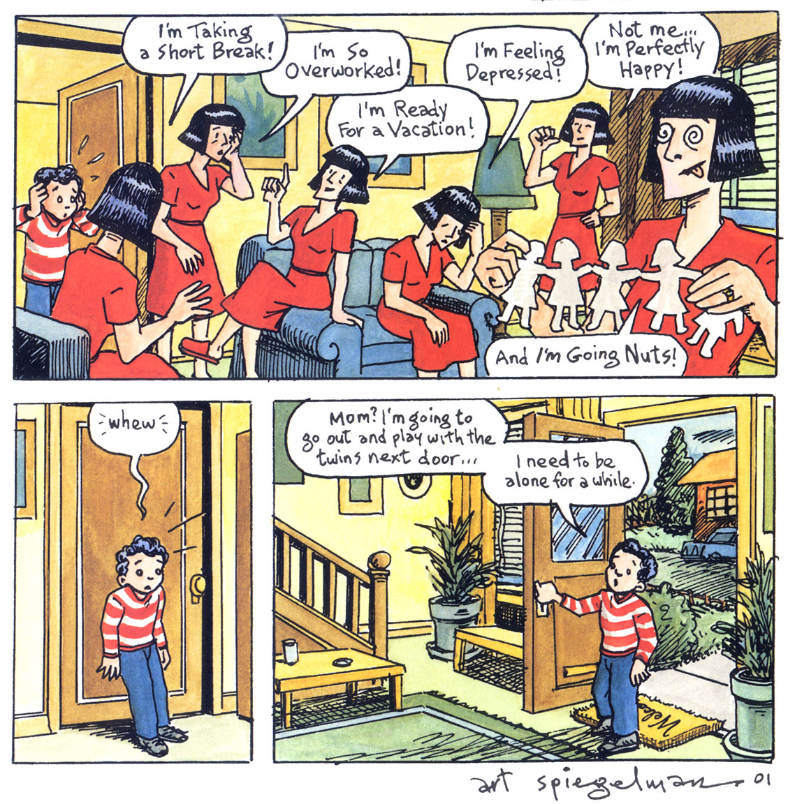 The Several Selves of Selby Sheldrake, by Art Speigelman 2001