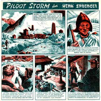 Piloot Storm, by Henk Sprenger (1949)