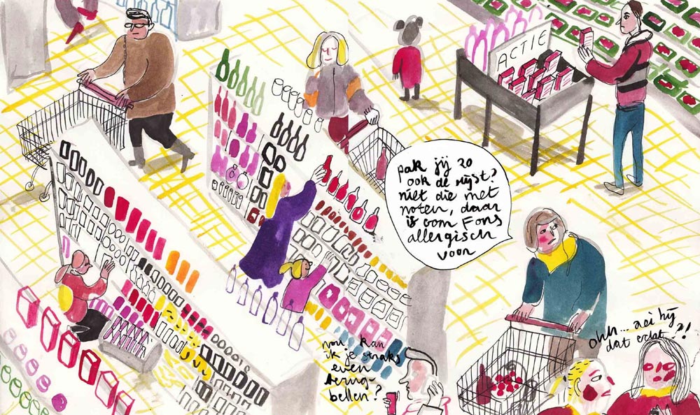 Comic art by Anne Stalinski