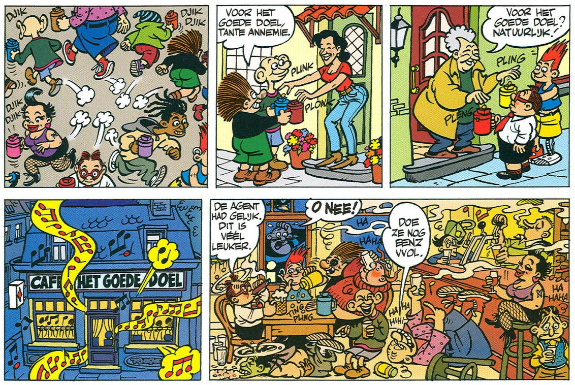 Plankgas en Plastronneke