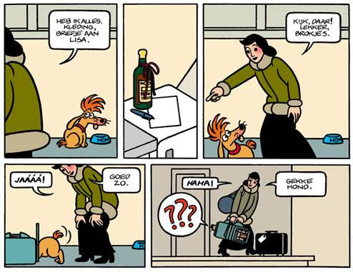 comic art by Jeroen Steehouwer