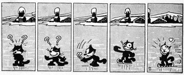 Felix the cat, by Pat Sullivan