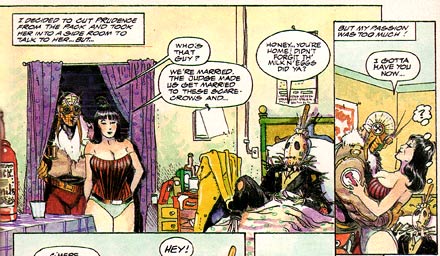 comic story from Epic Comics, by Arthur Suydam