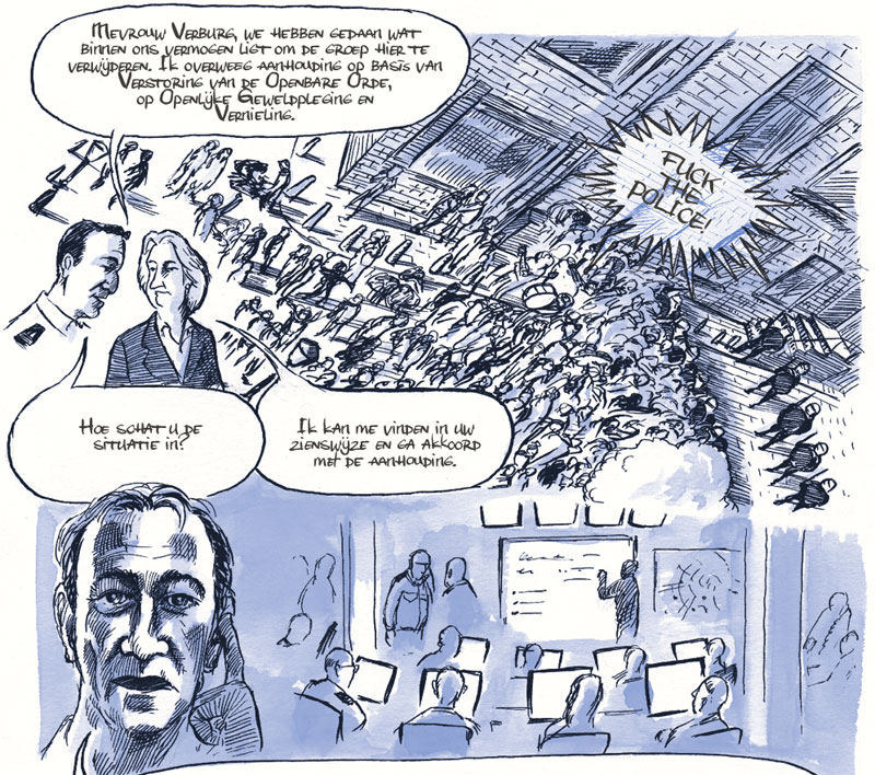 De kraker, de agent, de jurist en de stad by Aart Taminiau