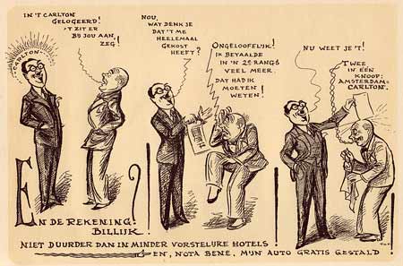 comic art by Ton van Tast