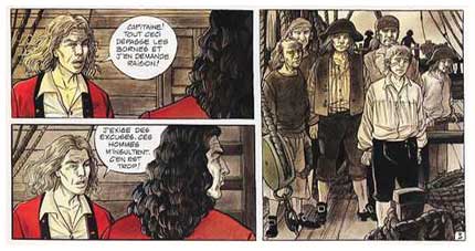 comic art by Jacques Terpant