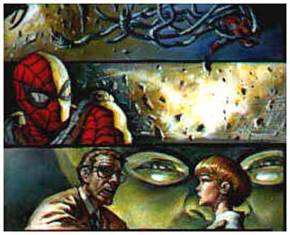 Spiderman, by Mark Texeira