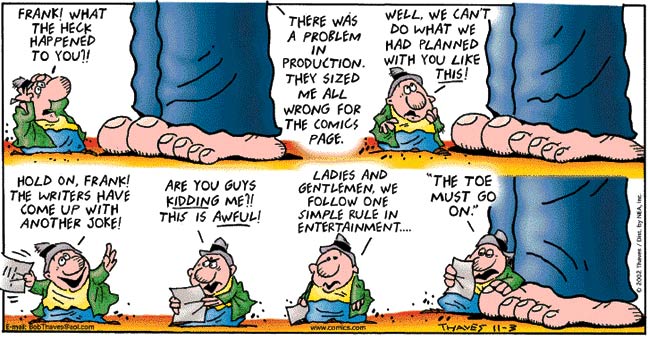 Frank and Ernest, by Bob Thaves 2002