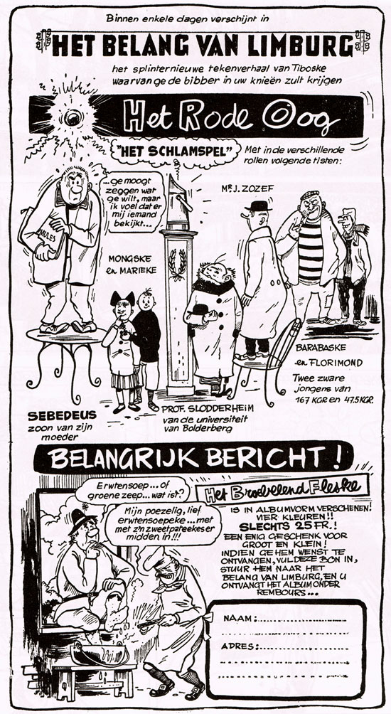 Announcement of Sebedeus en Zijn Ploeg