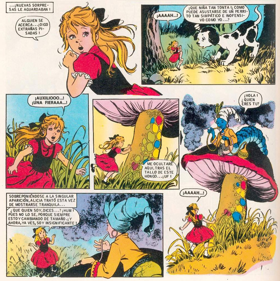 Alicia en el Pais de las Maravillas by Trini Tinture