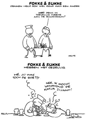 Fokke & Sukke, by Jean-Marc van Tol