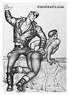 Bikers, by Tom of Finland