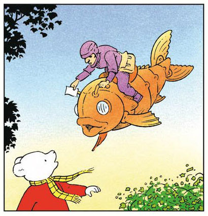 Rupert Bear by Stuart Trotter