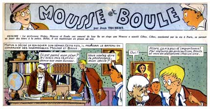 Mousse et Boule, by Jean Trubert (Bravo, 1951)