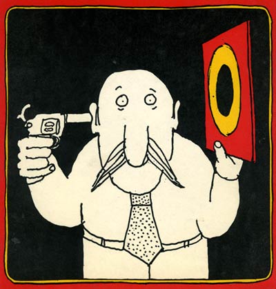 comic art by Tomi Ungerer