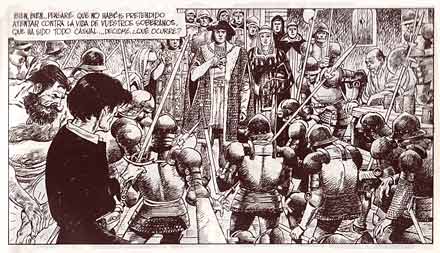 comic art by Adolfo Usero