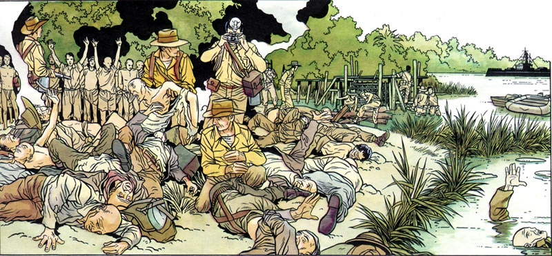 comic art by Francis Vallès