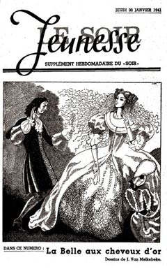 Cover for Le Soir Jeunesse by Jacques van Melkebeke