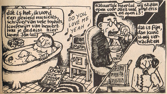 Jan Lul en de Flauwe Cultuur, by Bram Vermeulen