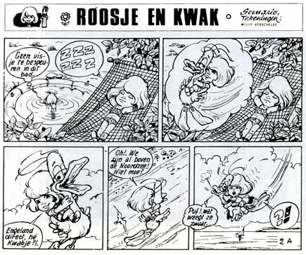 Roosje en Kwak, by Willy Verschelde