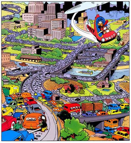 Donald Duck, Heavy Traffic