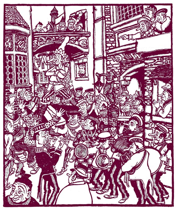 Koning der Langneuzen, by Lieuwe Visser