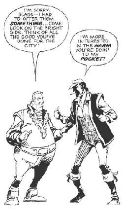 Robohunter, art by Ian Gibson