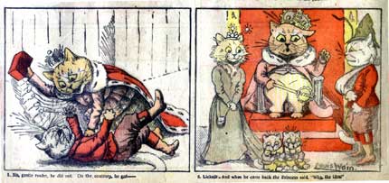 Puss in Boots, by Louis Wain 1908