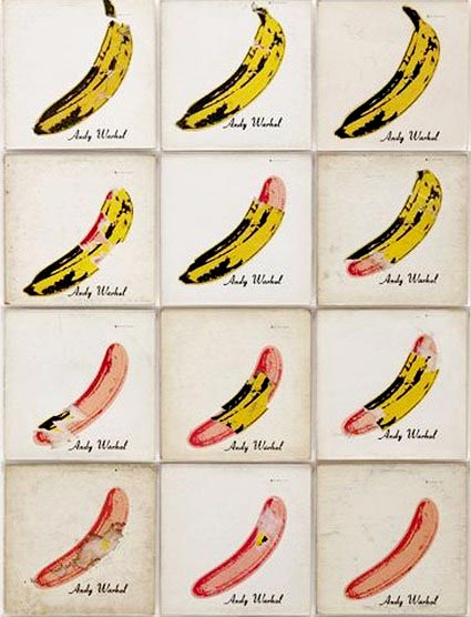 Bananas by Andy Warhol