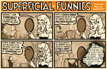 Superficial Funnies, by M. Wartella