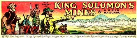 King Solomon's Mines, by Dudley Watkins