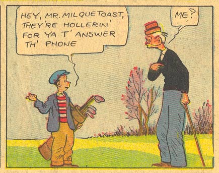 Timid Soul by H.T. Webster