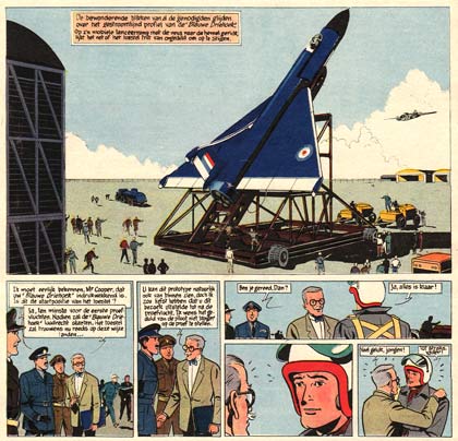 Dan Cooper, by Albert Weinberg