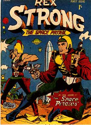 Rex Strong, by Paul Wheelahan